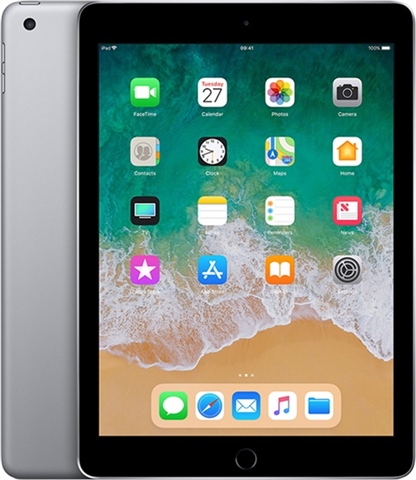 Apple iPad 6th Gen (A1893) 128GB Space Grey, WiFi B CeX