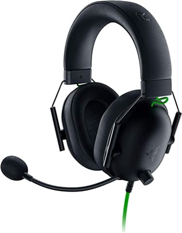 Razer Blackshark V2 X Wired Over-Ear Gaming Headset Black, B