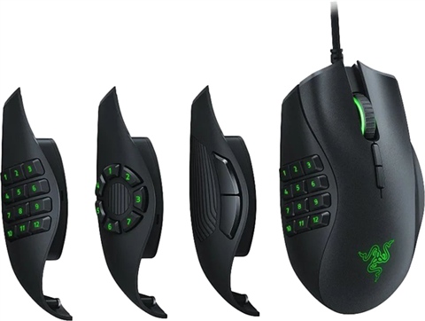 Razer Naga Trinity RGB Wired Gaming Mouse Plates, C CeX (IN