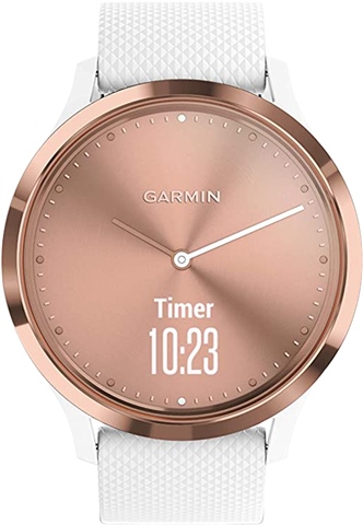 Garmin Vivomove HR Smart Watch Rose Gold White, C CeX (IN