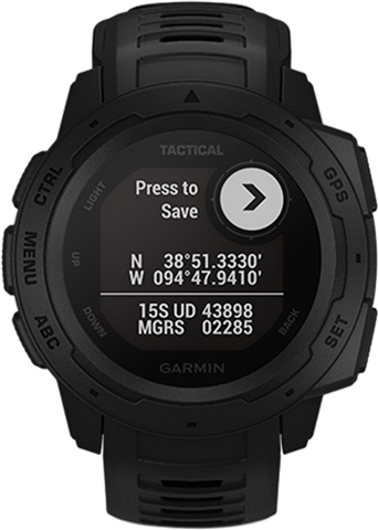 Garmin Instinct Tactical Edition Smartwatch Black, B CeX (IN