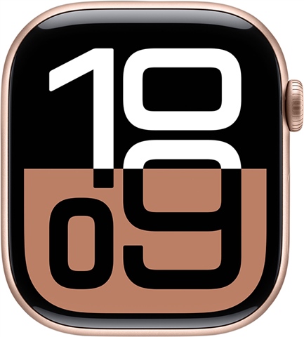 Watch Series 10 (GPS) NO STRAP, Rose Gold Aluminium, 46mm, B - CeX 