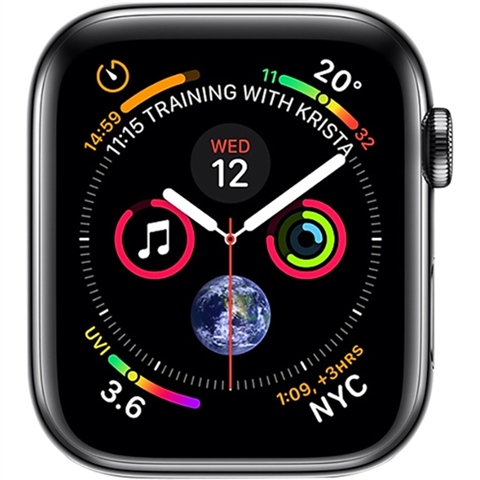 Watch Series (Cellular) NO STRAP, Space Black Stainless Steel