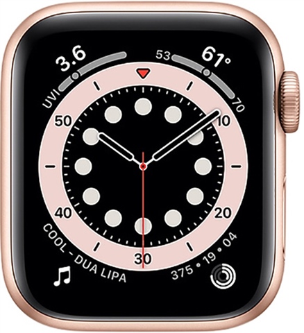 Watch Series (GPS) NO STRAP, Gold Aluminium, 40mm, C CeX (IN