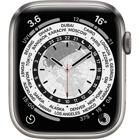 Watch Series 7 Edition (Cellular) NO STRAP, Titanium, 45mm, A 