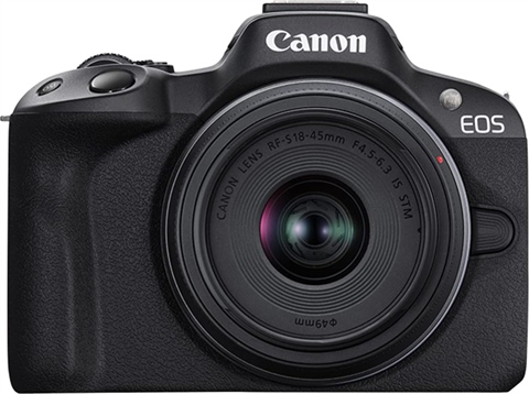 Canon EOS R50 24.2 MP + RF-S 18-45 mm F/4.5-6.3 IS STM, B - CeX 
