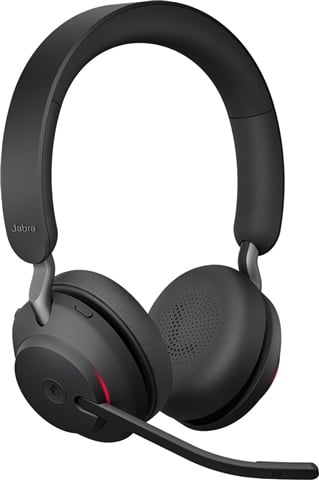 Jabra Evolve2 65 USB-C Wireless Stereo Headset, Black, A(No Stand