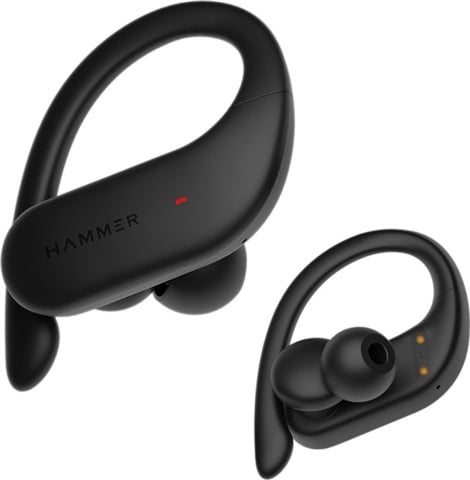 Hammer KO Sports TWS Bluetooth Earphones Black, C CeX (IN