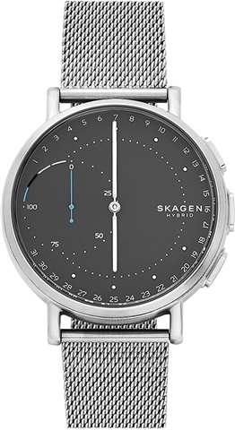 Skagen SKT1113 Signatur Bracelet Strap Hybrid Smartwatch-Silver