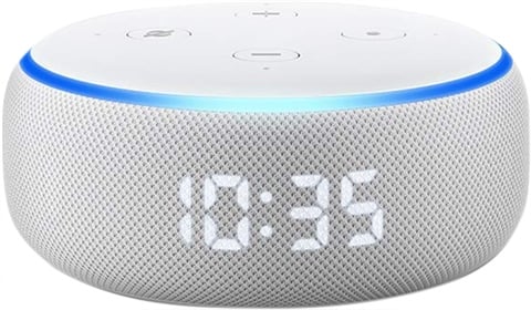 Amazon Echo Dot with Clock 3rd Gen (36EBT3) White, A CeX (IN