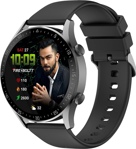 Fire-bolt Talk (BSW042) Bluetooth Calling Smartwatch Black, B