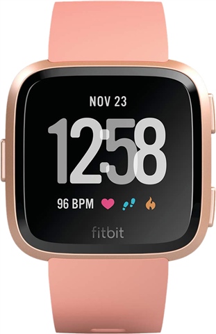 Fitbit Versa Health and Fitness Smartwatch Rose Gold C CeX IN Buy Sell Donate