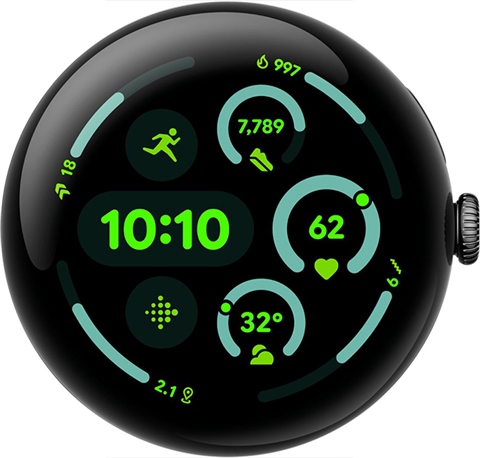 Google Pixel Watch 3 45mm BT (NO STRAP) - Matte Black, C - CeX (IN