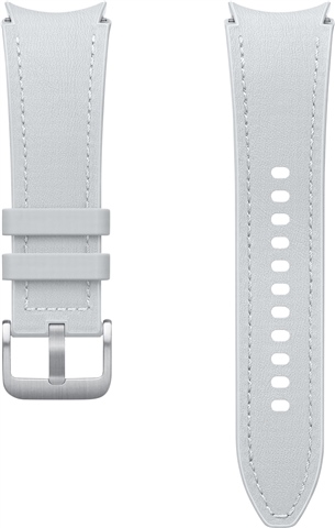 Samsung Galaxy Watch6 Hybrid Eco-Leather Band (20mm, M/L) Silver