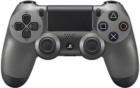 PS4 Official Dual Shock Steel Black Controller (V1) CeX (IN