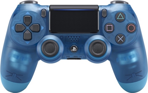 PS4 Official Dual Shock Crystal Blue Controller (V2) CeX (IN - Main Image