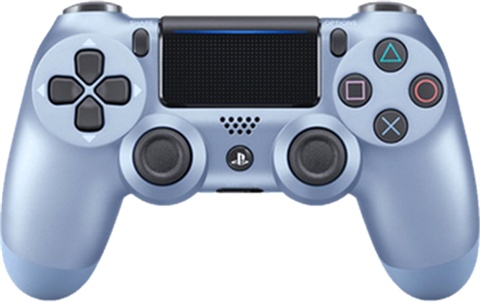 PS4 Official Dual Shock Titanium Blue Controller (V2) CeX (IN