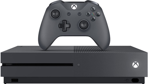 Xbox One S Console, 500GB, Storm Grey (No Game), Unboxed CeX (IN