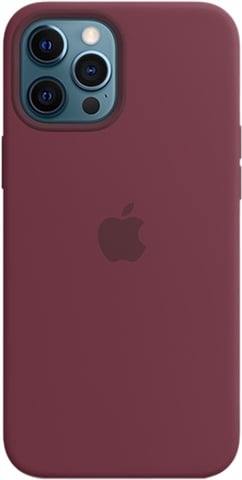 Apple iPhone 12 Pro Max Silicone Case with MagSafe Plum CeX