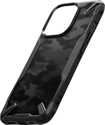Ringke Fusion-X Back Cover for Iphone 13 Pro Max- Camo Black CeX
