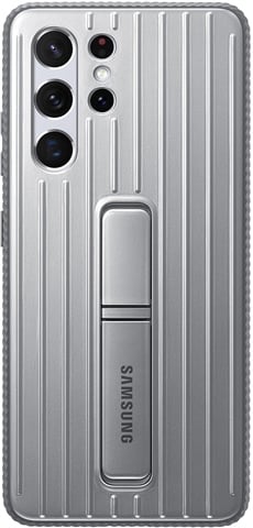 Samsung Galaxy S21 Ultra 5G Protective Standing Cover Silver