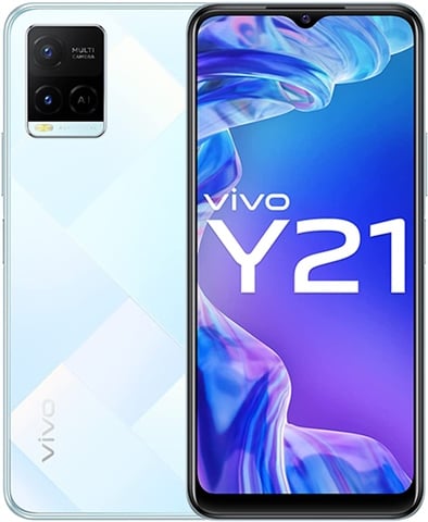 vivo y 21 diamond glow