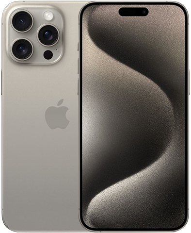Apple iPhone 15 Pro Max 256GB Natural Titanium, VoLTE C - CeX (IN 